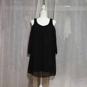 Lily Rose Cold-Shoulder Dress